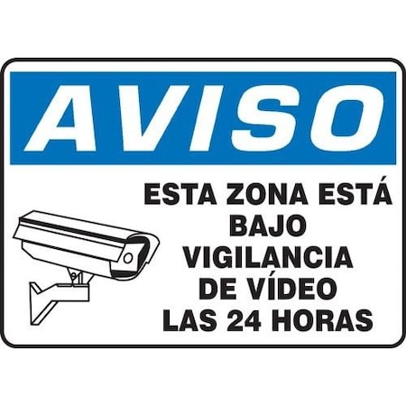 OSHA NOTICE Safety Sign THIS AREA SHMASE806VA